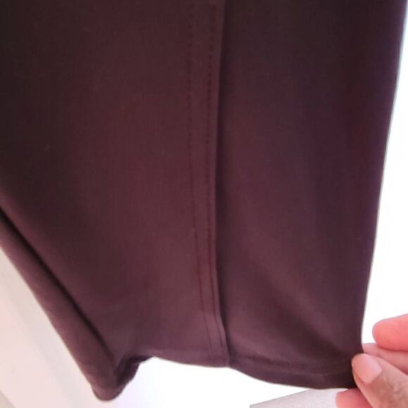 Sympli Womens Gray Brown Split Hem Stretch Pants Size 4 - Picture 9 of 12